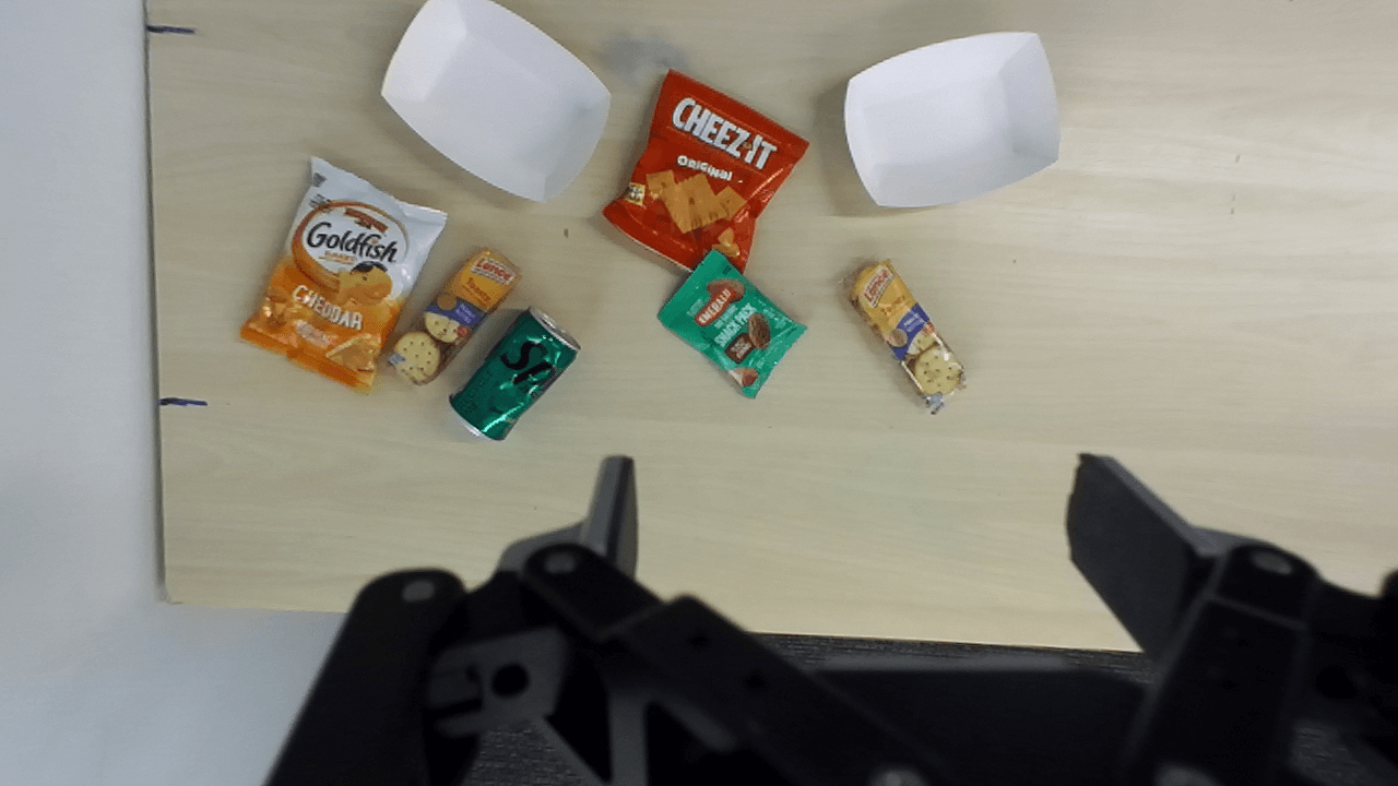 Captured RGB image from wrist camera